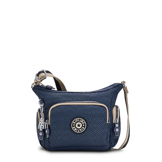 Kipling Gabbie Mini Printed Crossbody Veske Blå | NO 2091DF